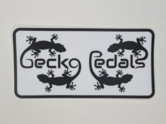 Sticker - Gecko Pedals 4x2"
