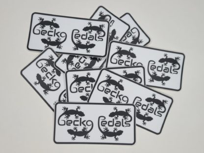 Sticker - Gecko Pedals 4x2" - Image 2